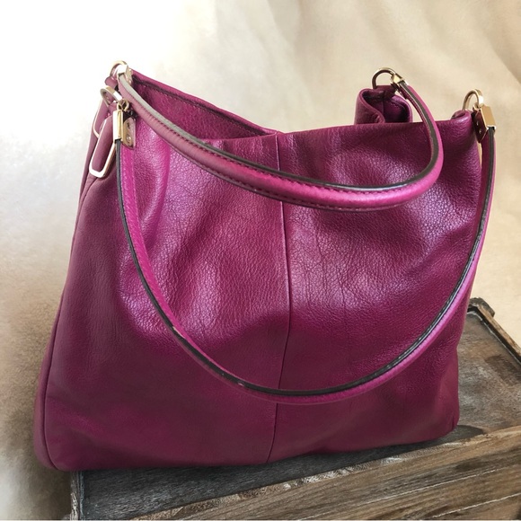 Coach, Madison Phoebe Genuine Leather Double Handle Shoulder Bag - Picture 13 of 17